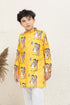 SELFIE YELLOW KURTA SET
